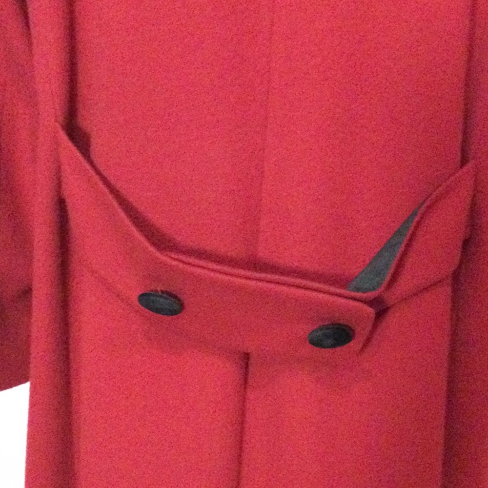 MDP ๐ Red Wool Dress Coat - Picture 10 of 16